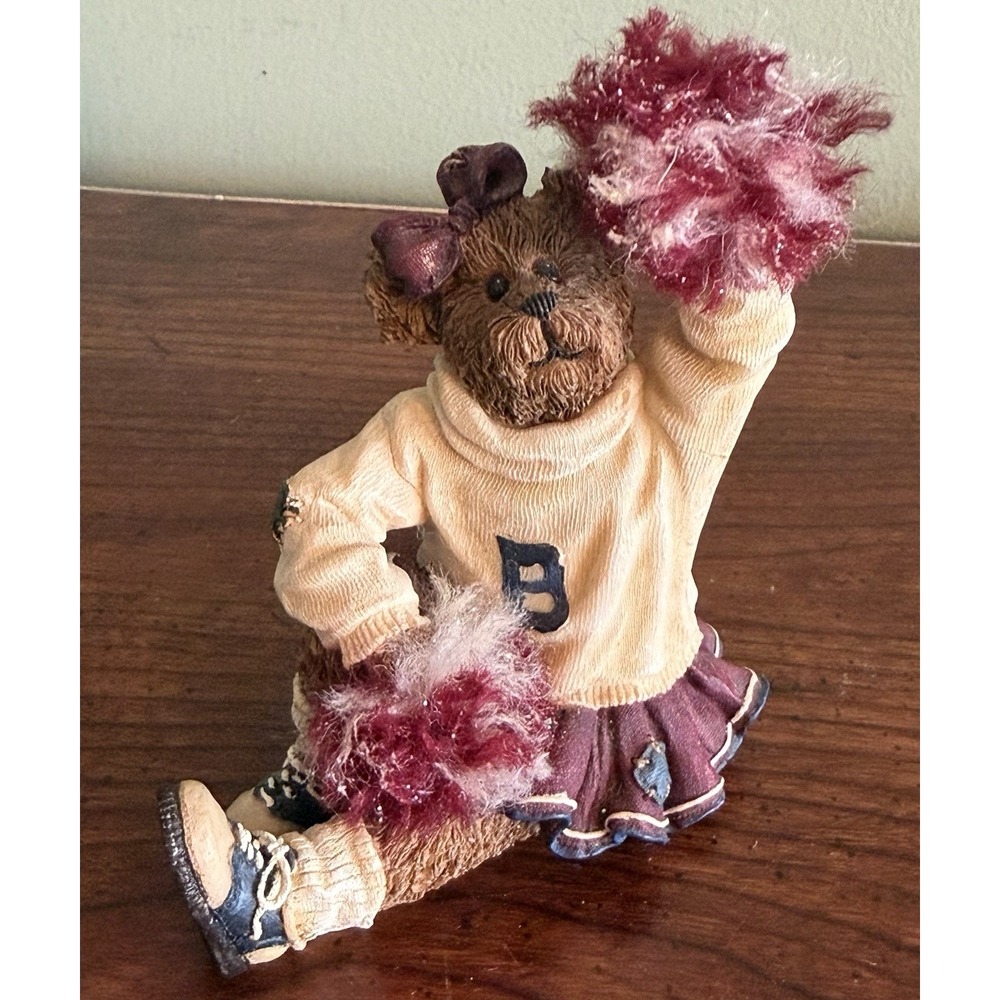2003 Boyds Bears Sissy Boom Bah "Go Team" #228410 Cheerleader